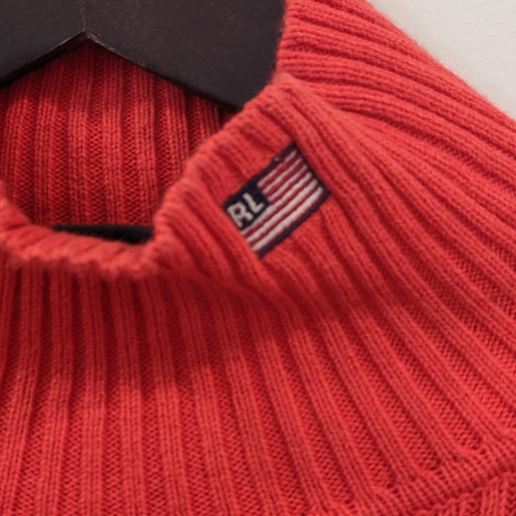 Polo Ralph Lauren M Vintage Mock Neck Sweater - Picture 5 of 7